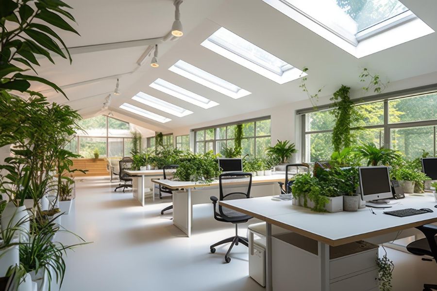 Incorporating natural lighting and ventilation