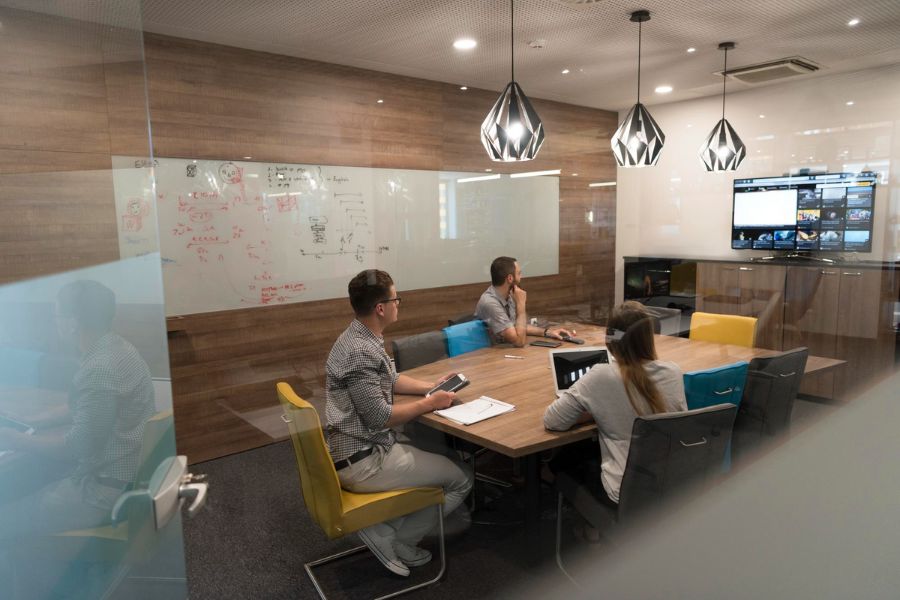 Technology integration in executive office design