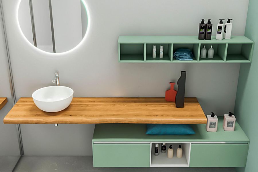 Creative storage solutions for small bathrooms