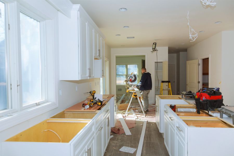 Maximising space in a bespoke kitchen