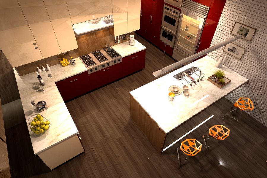 Functional and stylish kitchen layouts