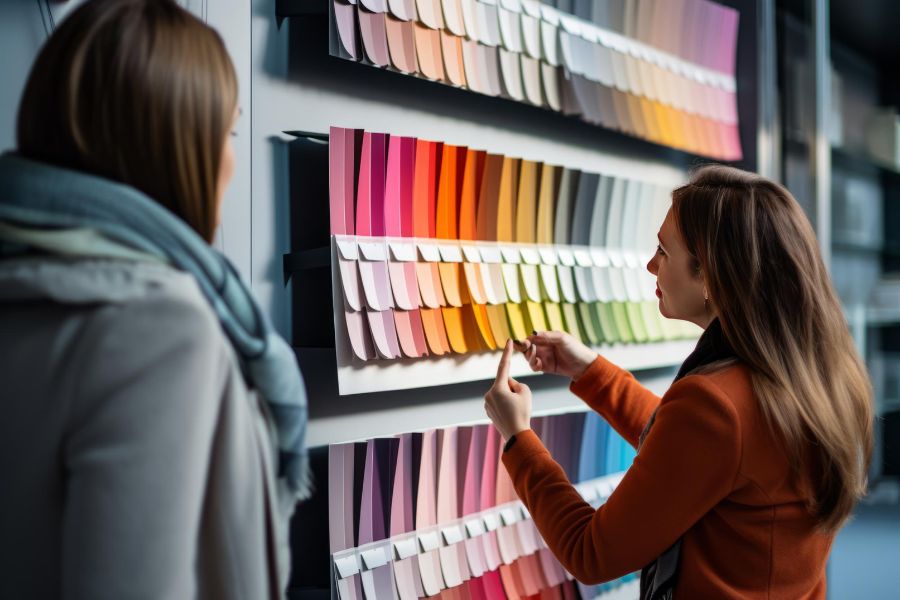 Choosing the right colour palette